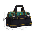 Handle Tool Storage Bag,Tool Bag 2 Zipper Compartment